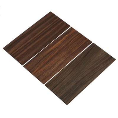 3Pcs Guitar Head Veneer Rosewood Headstock Luthier Tonewood DIY Luthier Tool B