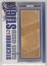 2013-14 ITG Stickwork Game-Used Stick Silver George Armstrong #GUS-32 HOF 2po