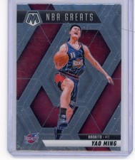 2024-25 Panini Mosaic NBA Greats Yao Ming #294 Silver