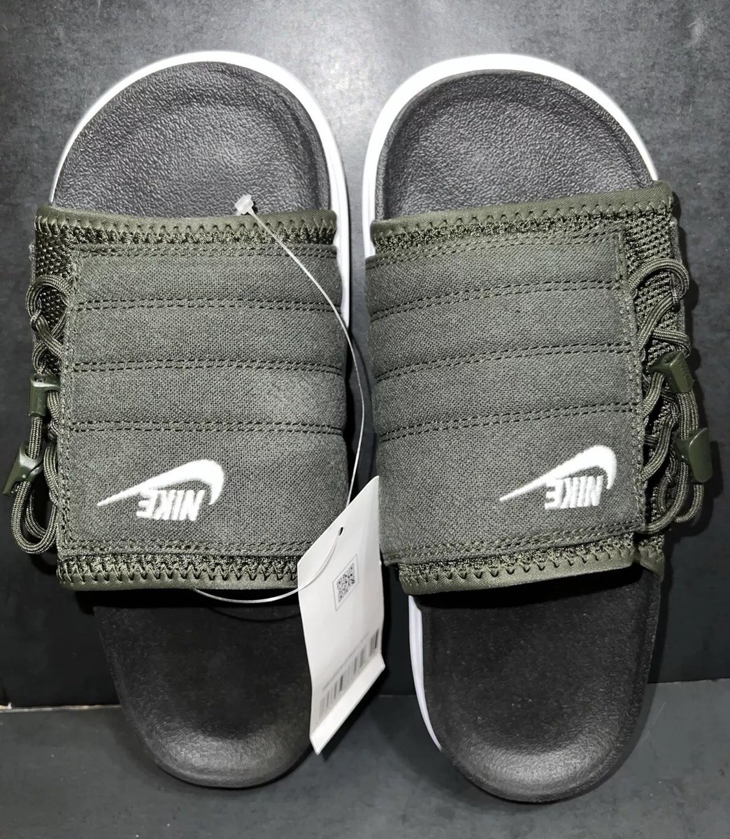 NIKE MENS ASUNA SLIDE NA [CW9703-301] Sz SEQUOIA GREEN NWT