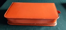 VINTAGE MEN's GROOMING SET IN COWHIDE ZIPPED CASE