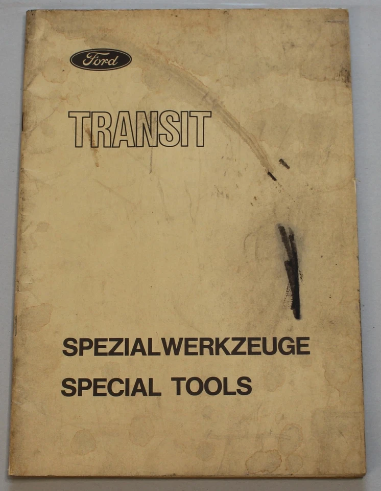 Ford Transit Spezialwerkzeuge-Katalog 3-1978 - Bild 1 von 4