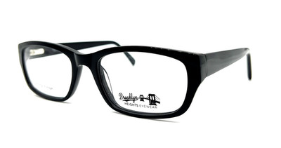 NEW BROOKLYN HEIGHTS ETNA BLACK AUTHENTIC EYEGLASSES FRAMES 54-18
