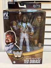 WWE Legends Series 20 Million Dollar Man Ted Dibiase Chase Figure White Suit (A)