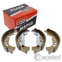 Mapco Bremsbacken Satz Hinten Passend FüR CitroËN Nemo Fiat Fiorino Grande Linea