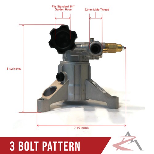 Ricambio Pompa Per Lavapressione Pompa Per Idropulitrice 7/8 Albero 2800PSI - Compatibile Con Briggs & Stratton E Altre Marche, Garanzia 1 Anno Pompa - Foto 10