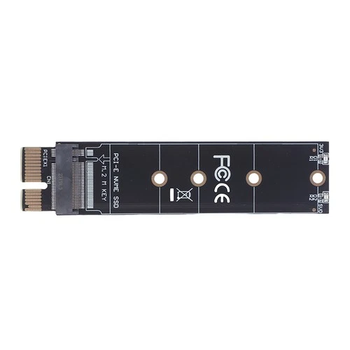 Adaptateur PCIE vers M2 SSD NVMe M2 PCIE X1 Raiser PCI-E PCI Express M Key