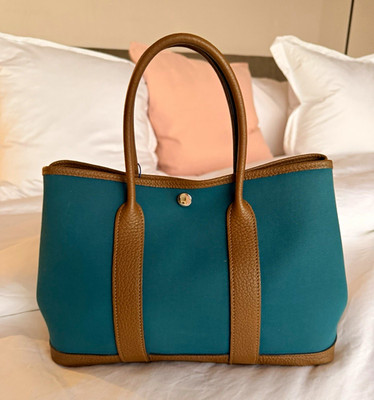Hermes garden party 30 vert - NEW
