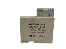 USED Opto 22 Snap I/O 2.5-28 VDC 4 Channel DC...