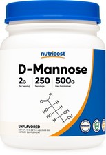 Nutricost D-Mannose Powder 500 GMS, 2g Servin...