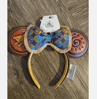 Authentic 2026 Hong Kong Disney The Lion King Minnie Ears Headband Disneyland