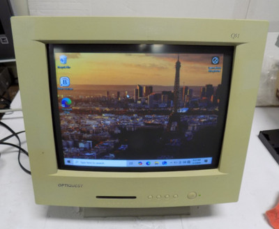 Optiquest 51 Vcdts21375 15 inch CRT Computer Monitor
