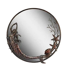 SPI Mermaid Round Mirror