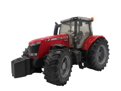 bruder 03046 - Massey Ferguson 7624-1:16 Bauernhof Landwirtschaft Traktor Trecke