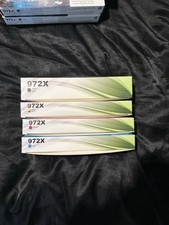 HP 972X High Yield Ink Cartridge Bundle Cyan, Yellow Jaune, Black Noir, Magenta
