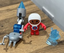 CBeebies Go Jetters Lars Figure Click On Backpack Drill & Frozen Glitch