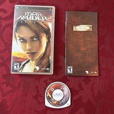 TESTED CIB Tomb Raider Legend Sony PSP, 2006, Complete In Box with Manual