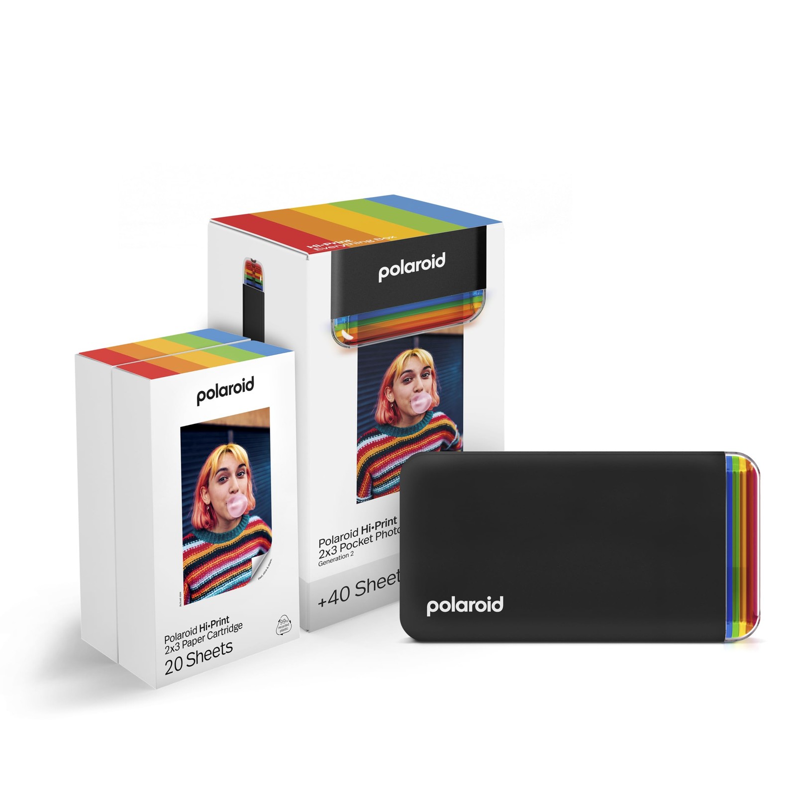 Polaroid Bundle Hi-Print - 2- - 2x3 Bluetooth 30290₽