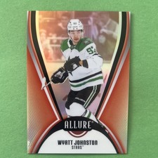 Upper Deck Allure Red Rainbow 2025-26 Wyatt Johnston #52 Stars NHL Hockey Card