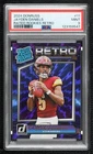 2024 Panini Donruss Rated Rookie Retro Jayden Daniels #11 PSA 9 MINT RC