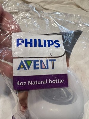 Philips Avent 4oz Natural Baby Bottle -NEW SEALED