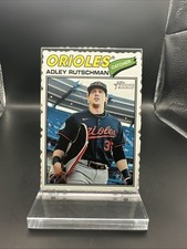 2026 Topps Heritage Adley Rutschman Deckle Edge Variation SP Guardians #180