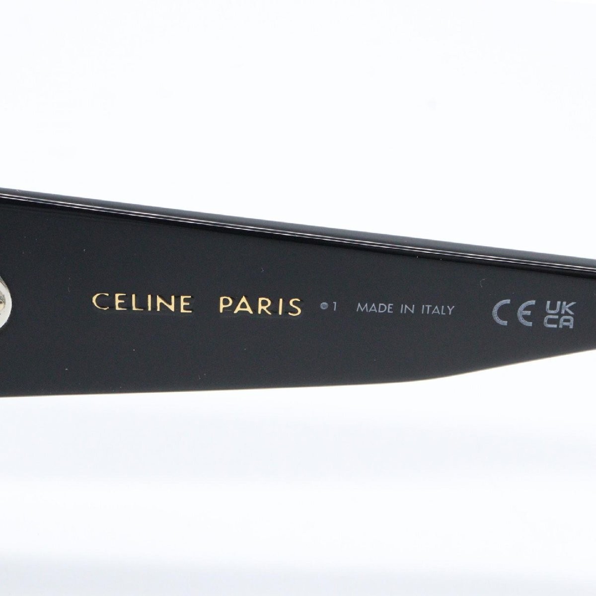 CELINE CL40277I 01A Black Rectangular Sunglasses … - image 4