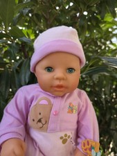 Zapf Puppe Chou Chou SET 07 Babypuppe 48 cm aus 2000 Spielpuppe mit Zubehör Doll