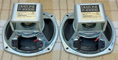 DIATONE P-610DB 16cm Full Range Speaker Unit 8ohm USED JAPAN