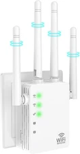 WiFi Extender, WiFi Extender Signal Booster Dual-Band(5.8G&2.4G) Wireless Repeat