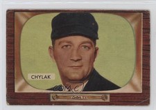 1955 Bowman Nestor Chylak #283 HOF 2k3