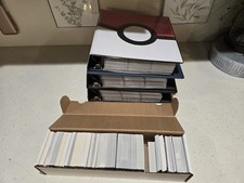 topps chrome refractor numbered, bowman chrome refractor... lot of 2000 cards