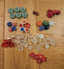 alte Knopfsammlung Glasknöpfe Knöpfe Konvolut 70 Stück