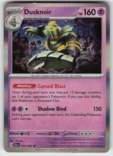 PO-02 Holo Dusknoir 020/064 Rare SV: Shrouded Fable