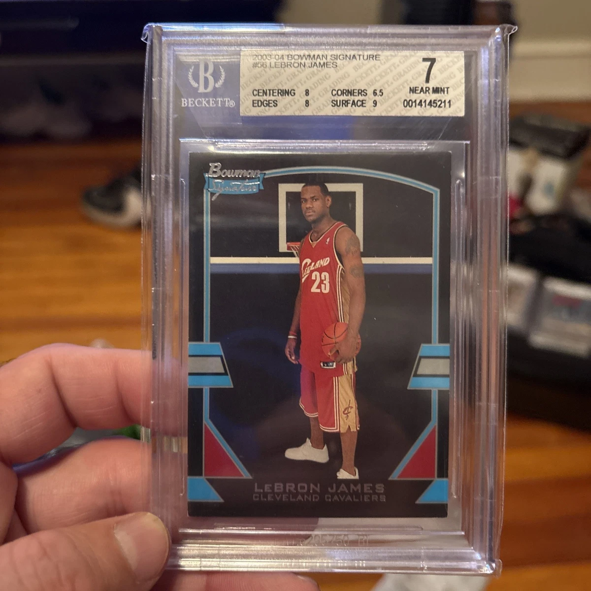 Bowman LeBron James Basketball Rookie Sports Trading Cards