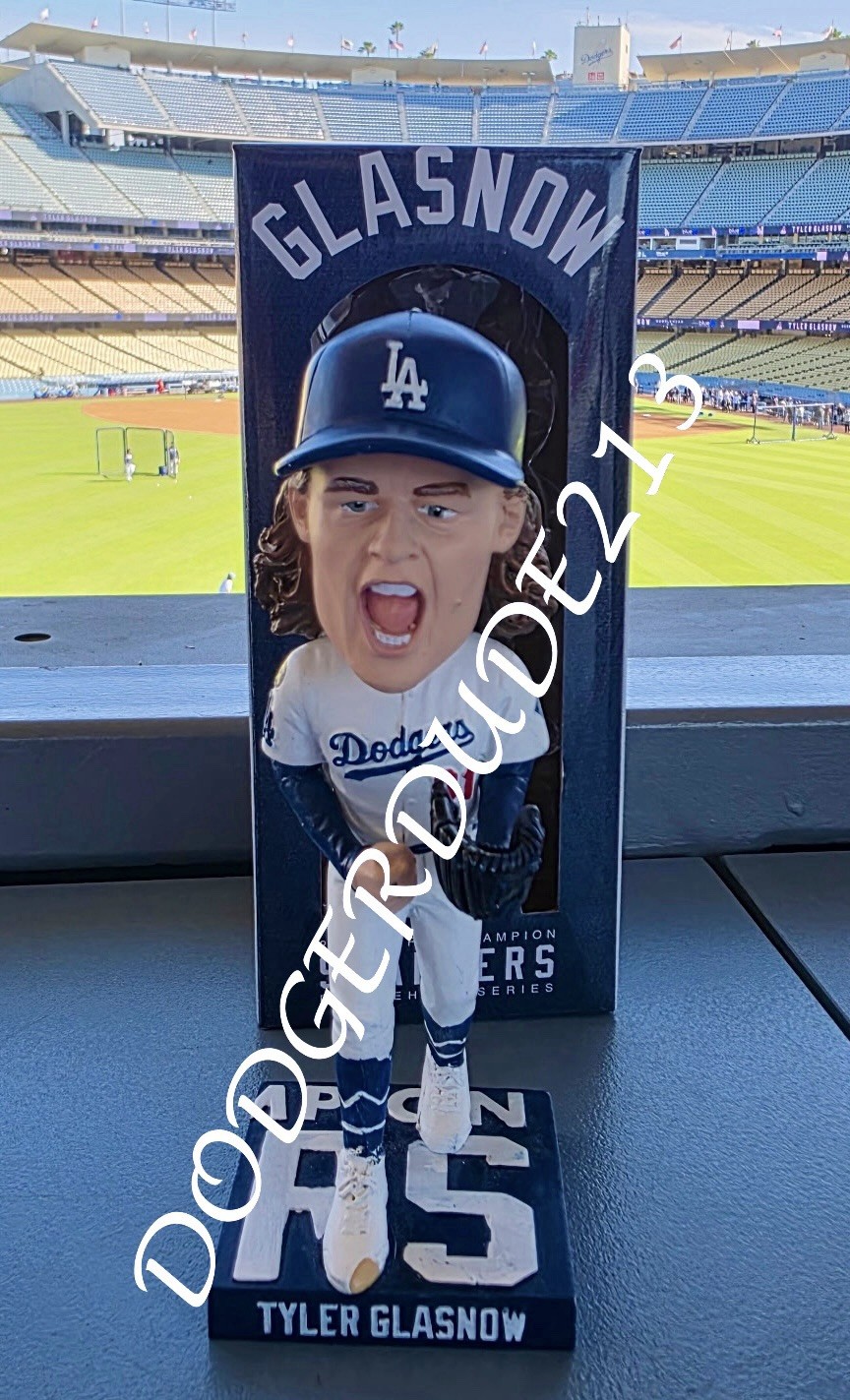 🧢🏆 LA Dodgers Tyler Glasnow Starter Series Bobblehead 6/6/26 🏆🧢