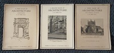 Architecture First, Second And Third G.H.Reed, M.A 1928-1946 Vintage (10B)
