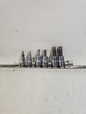 Snap On 6 Piece TORX Standard Bit Sockets T50, 47, 30, 27, 15, 10
