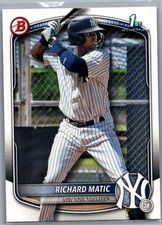 2025 Bowman #BP-71 Richard Matic Prospects