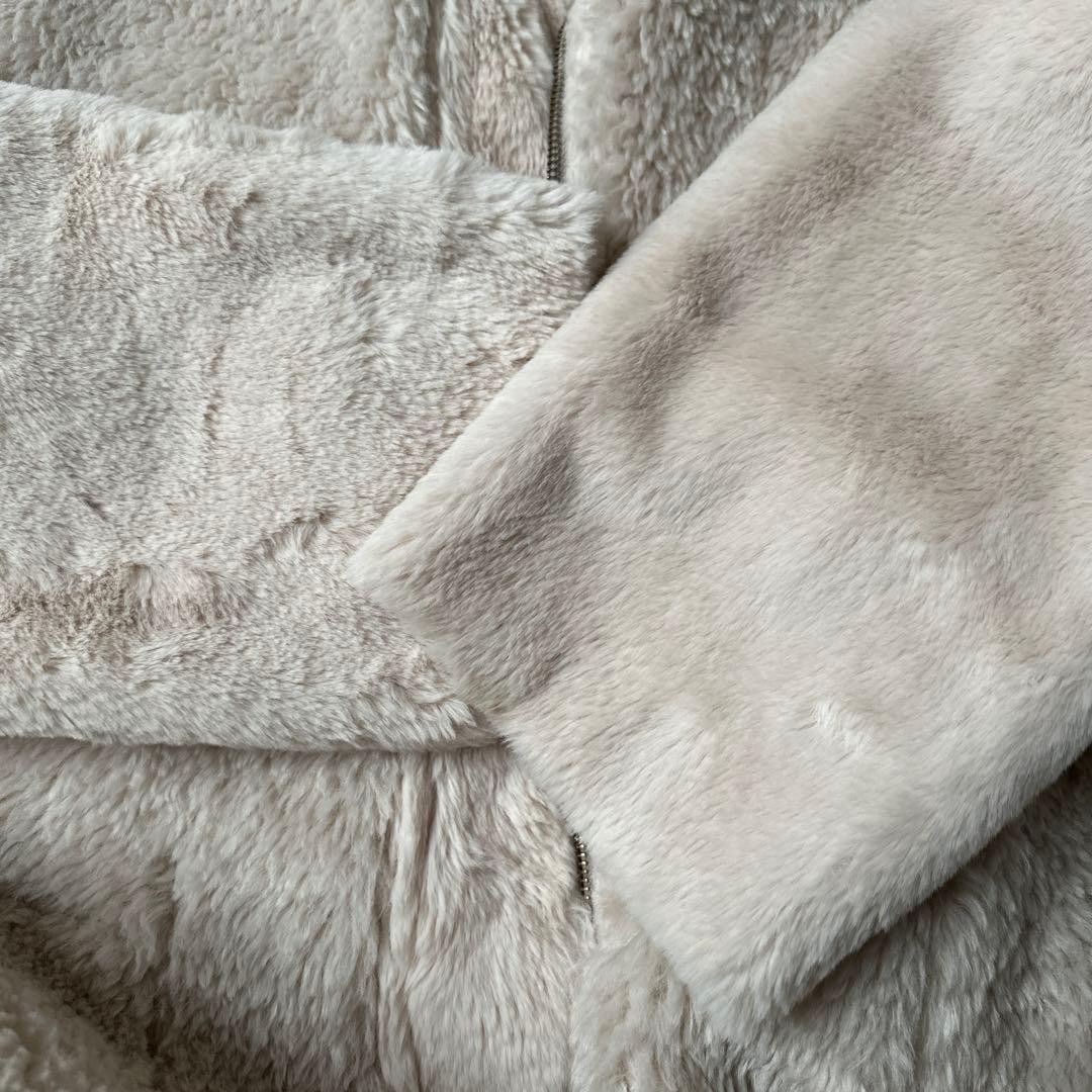 Ameri Vintage Reversible Twin Boa Shearling Coat … - image 13