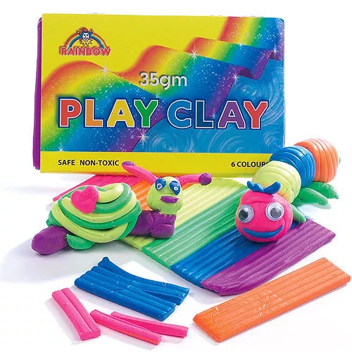 PLASTICINE MINI MODELLING PLAY CLAY GREAT PARTY BAGS FILLERS TOYS GIFTS  KIDS 35g