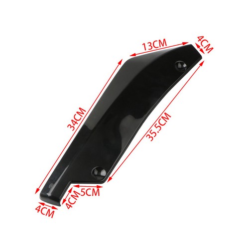 2xHeckstoßstange Lip Diffusor Splitter Canard fit für BMW F30 F31 F32 F33 F22 gk - Bild 6 von 7