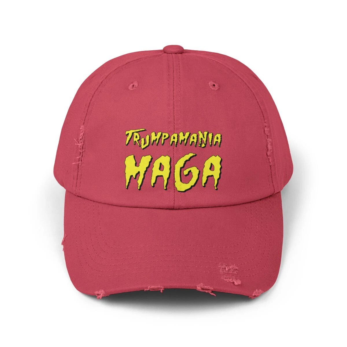 Trumpamania MAGA Make America Great Again Unisex Distressed Cap