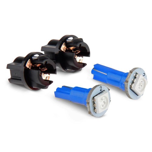 10X PC74 T5 Instrument Cluster Gauge Panel Dash 5050 LED Light Twist Socket Blue - Picture 6 of 12