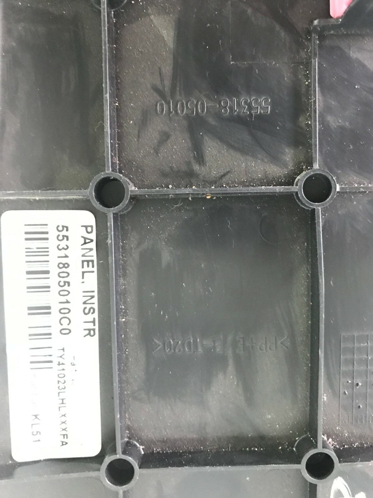 OEM Toyota Avensis T27 INSTRUMENT PANEL LH Side DASH Cover 5531805010