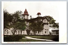 Ripon College Office Building Ripon WI C1900s UDB Postcard V25