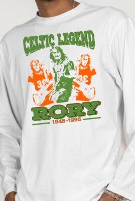Rory Gallagher Hommage T-Shirt True Legend Guitar Genius Taste God Irish