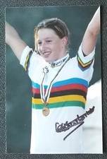 10391 Petra Stegherr Radsport Cycling Foto original signiert