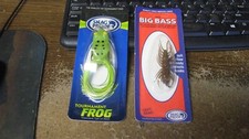 Snagproof NOS tournament frog, and centipede, free shipping