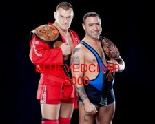 VLADIMIR KOZLOV & SANTINO MARELLA  WRESTLER  8  X 10 WRESTLING PHOTO WWE